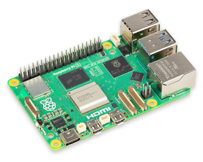 The Raspberry Pi model 5