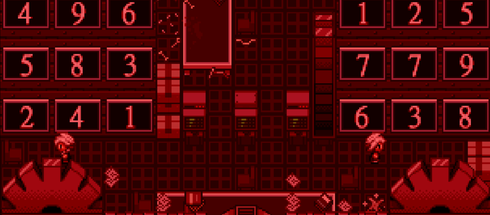 The puzzle ingame.