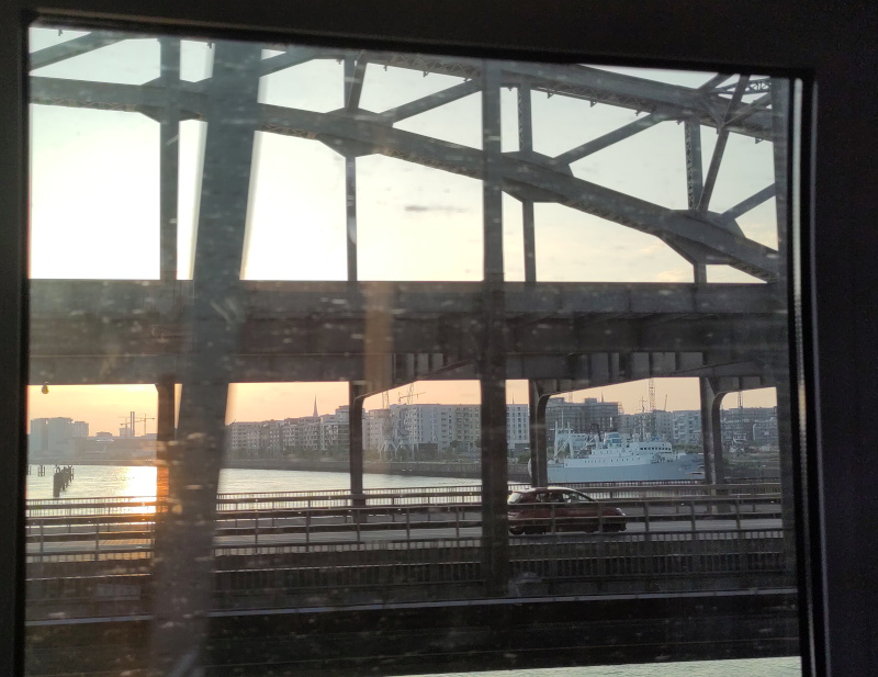L'arrivée à Hambourg !