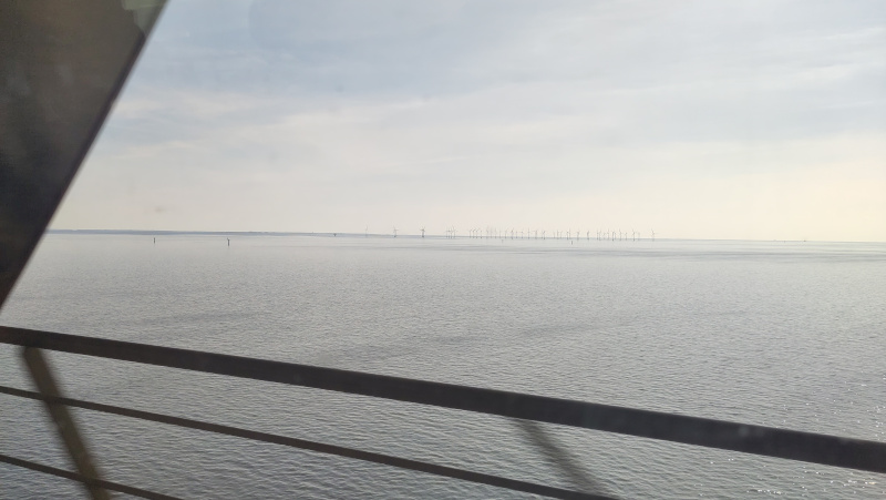 Passage sur le pont de l'Øresund !