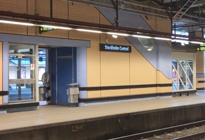 Arrivée à Stockholm !