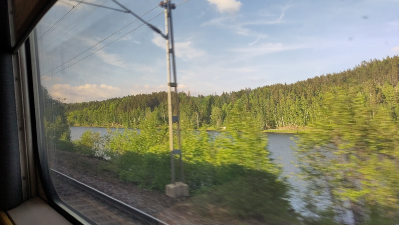 Un lac suédois.